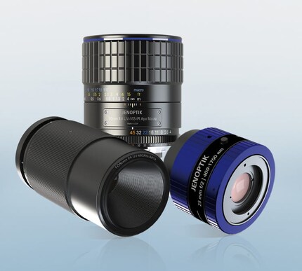 UV、VIS、IR用多波長域対物レンズ