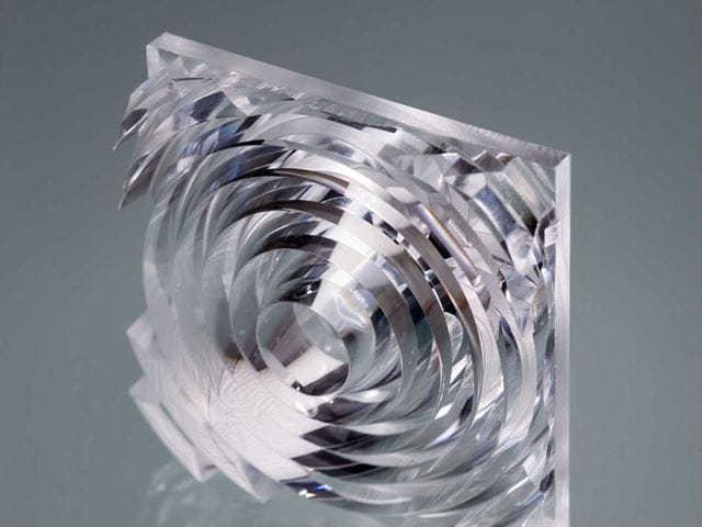 Polymer Fresnel Lens